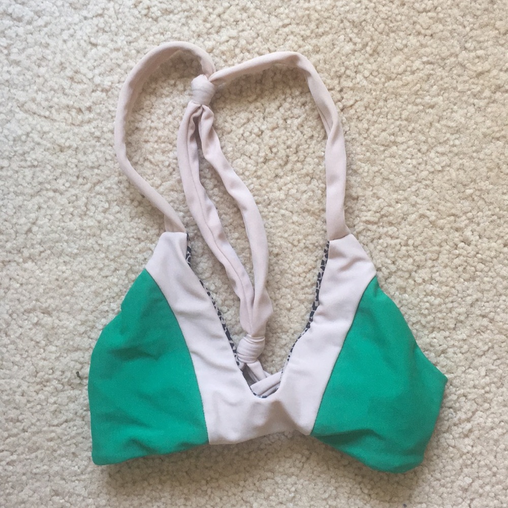 Acacia Swimwear Yelapa Top in Lau Lau M